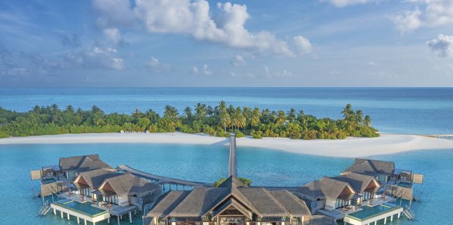 Niyama Private Islands - The Crescent Aerial View